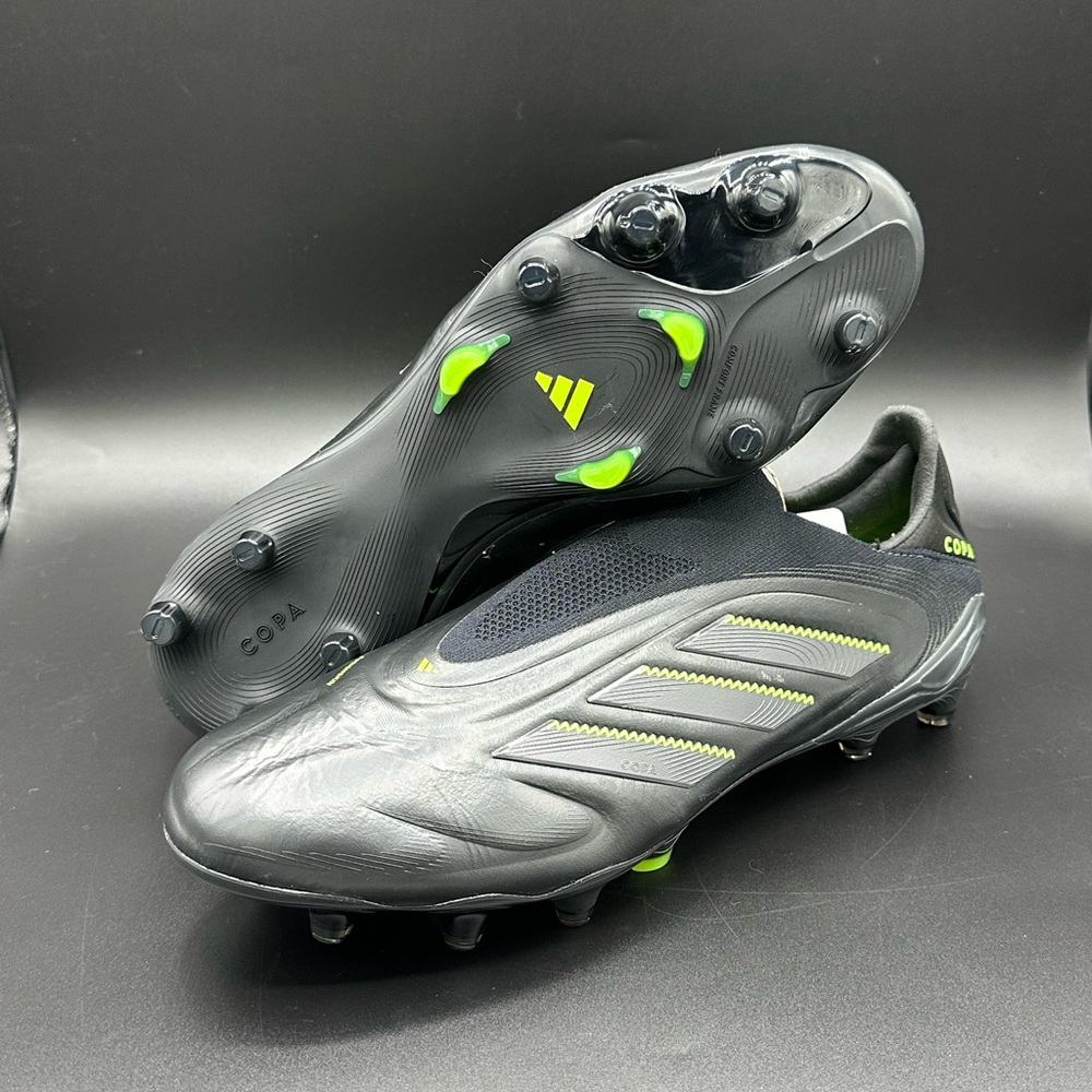 Adidas Copa Pure 3 Elite Laceless FG Men's Black Soccer Cleats JS0652